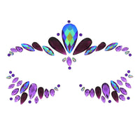 Crystal Stone Face Gems / Jewels - Style O