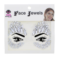 Crystal Stone Face Gems / Jewels - Style P