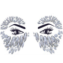 Crystal Stone Face Gems / Jewels - Style P
