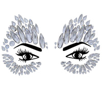 Crystal Stone Face Gems / Jewels - Style P