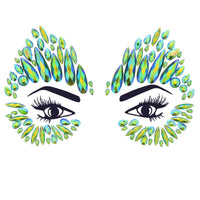 Crystal Stone Face Gems / Jewels - Style P
