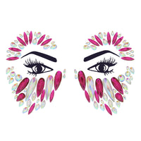 Crystal Stone Face Gems / Jewels - Style P