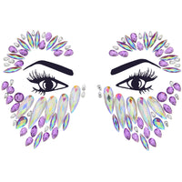 Crystal Stone Face Gems / Jewels - Style P