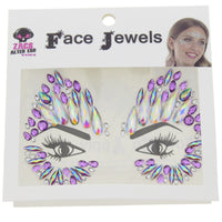 Crystal Stone Face Gems / Jewels - Style P