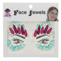 Crystal Stone Face Gems / Jewels - Style P