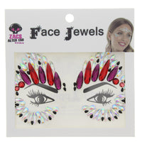 Crystal Stone Face Gems / Jewels - Style P