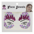 Crystal Stone Face Gems / Jewels - Style P