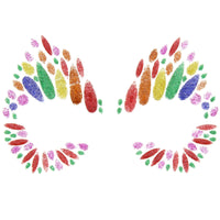 Rainbow Glitter Crystal Stone Face Gems / Jewels