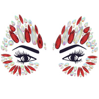 Crystal Stone Face Gems / Jewels - Style P