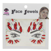 Crystal Stone Face Gems / Jewels - Style P