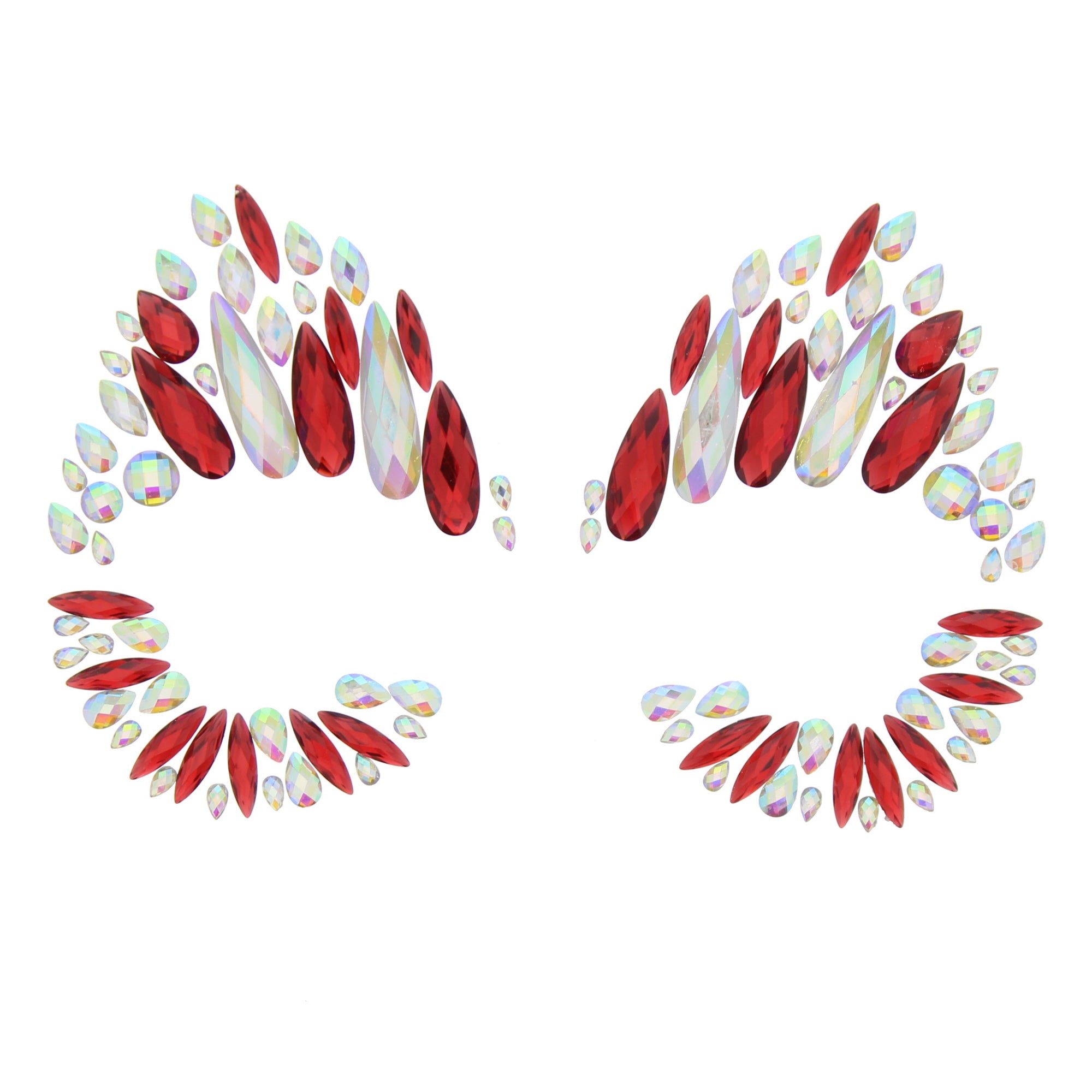 Crystal Stone Face Gems / Jewels - Style P