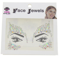 Crystal Stone Face Gems / Jewels - Style Q