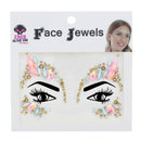 Crystal Stone Face Gems / Jewels - Style Q