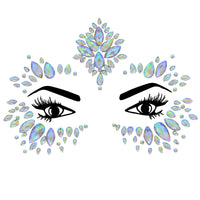 Crystal Stone Face Gems / Jewels - Style R
