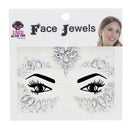 Crystal Stone Face Gems / Jewels - Style R