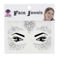 Crystal Stone Face Gems / Jewels - Style R
