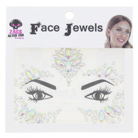 Glow in the Dark Crystal Stone Face Gems / Jewels