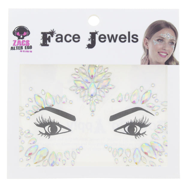 Crystal Stone Face Gems / Jewels - Style R