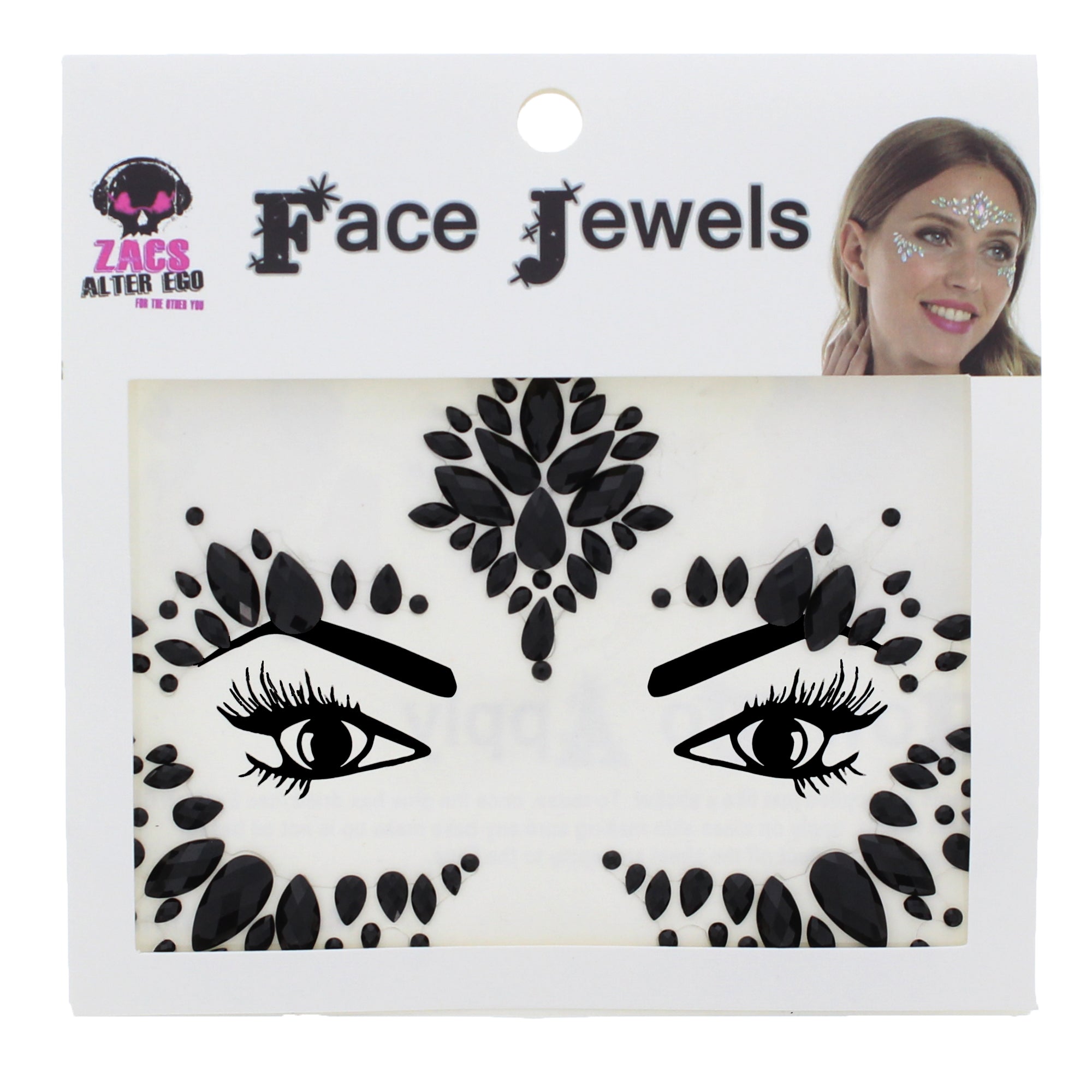 Crystal Stone Face Gems / Jewels - Style R