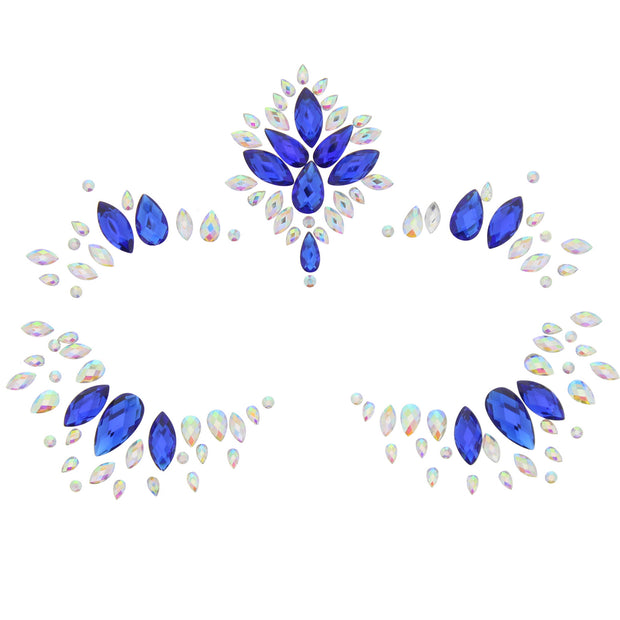 Crystal Stone Face Gems / Jewels - Style R
