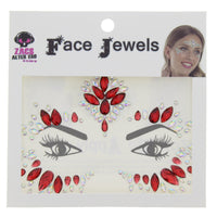Crystal Stone Face Gems / Jewels - Style R