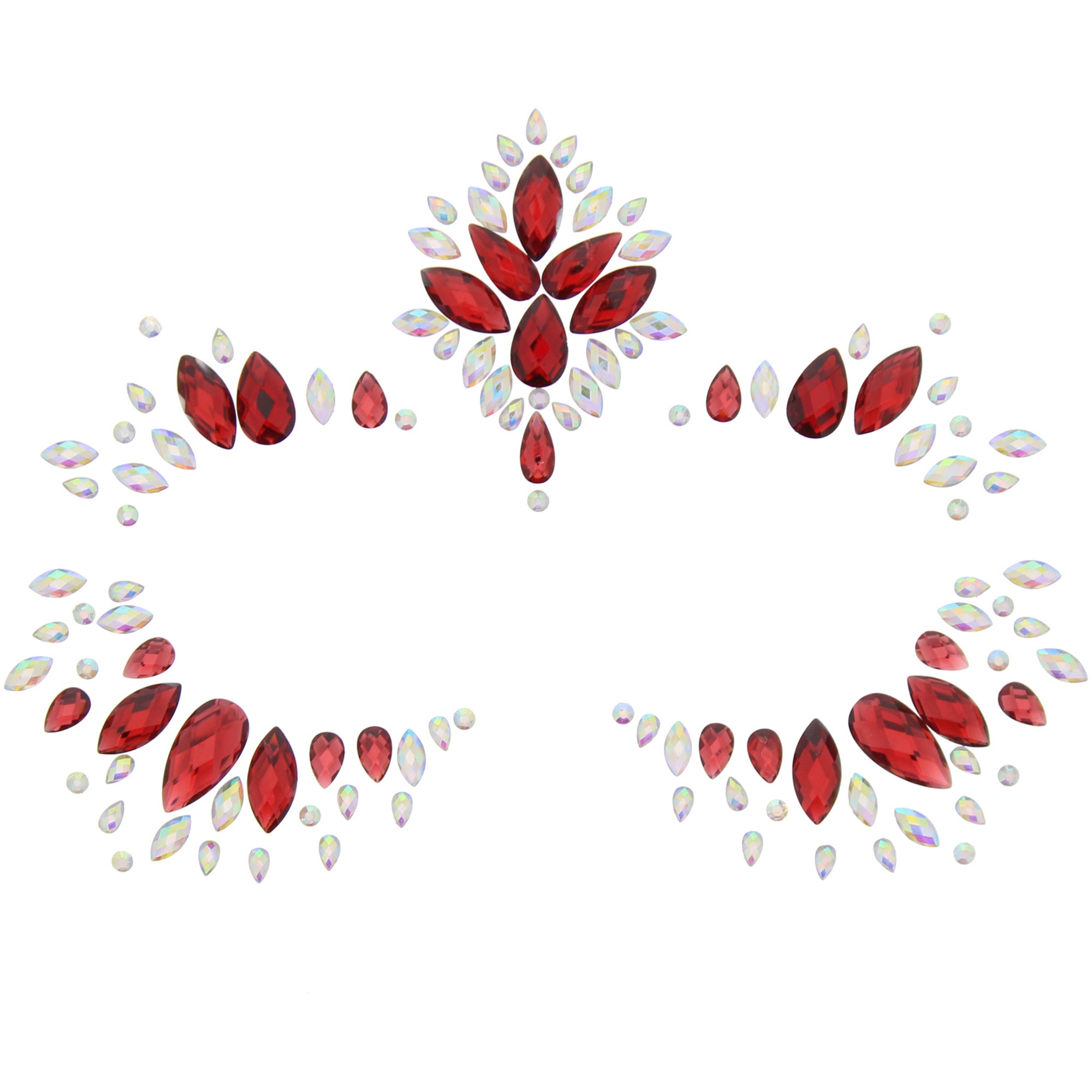 Crystal Stone Face Gems / Jewels - Style R