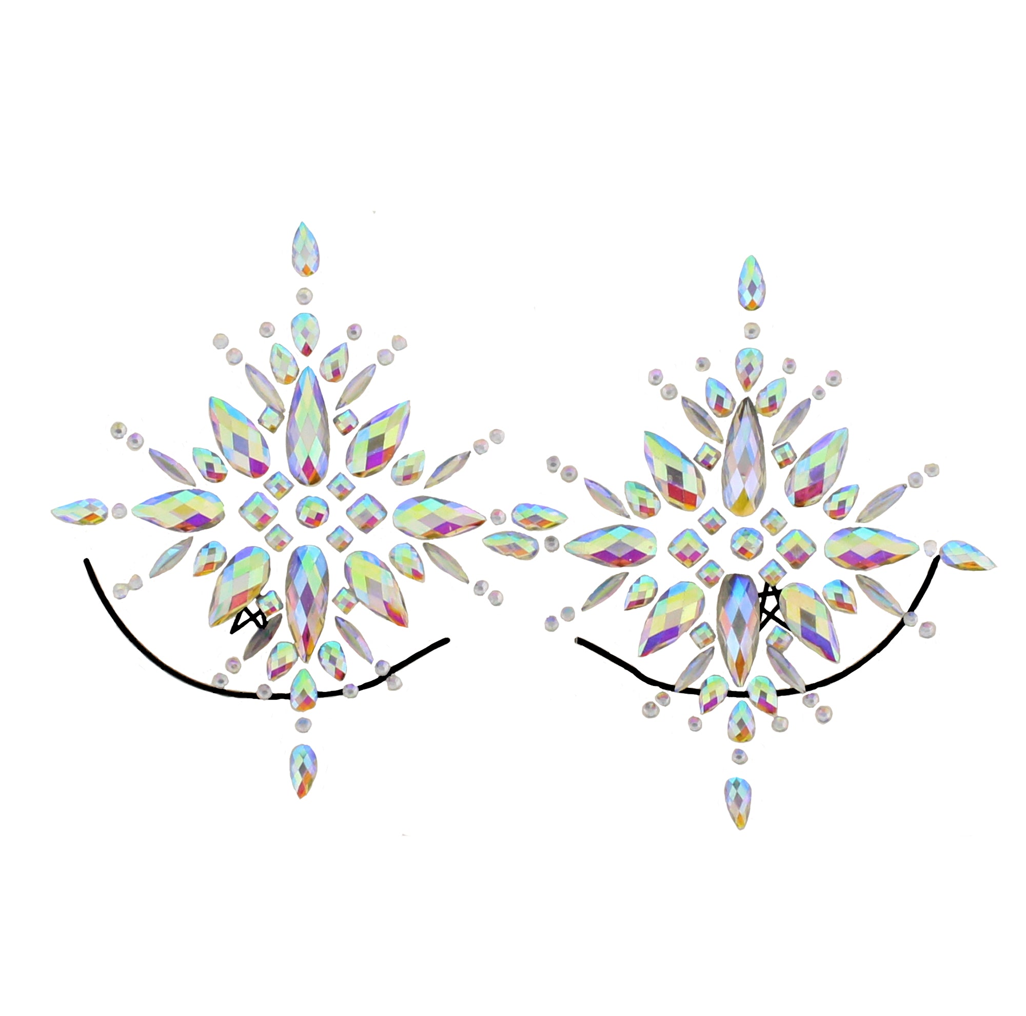 Crystal Boob Gems/ Jewels - Style E