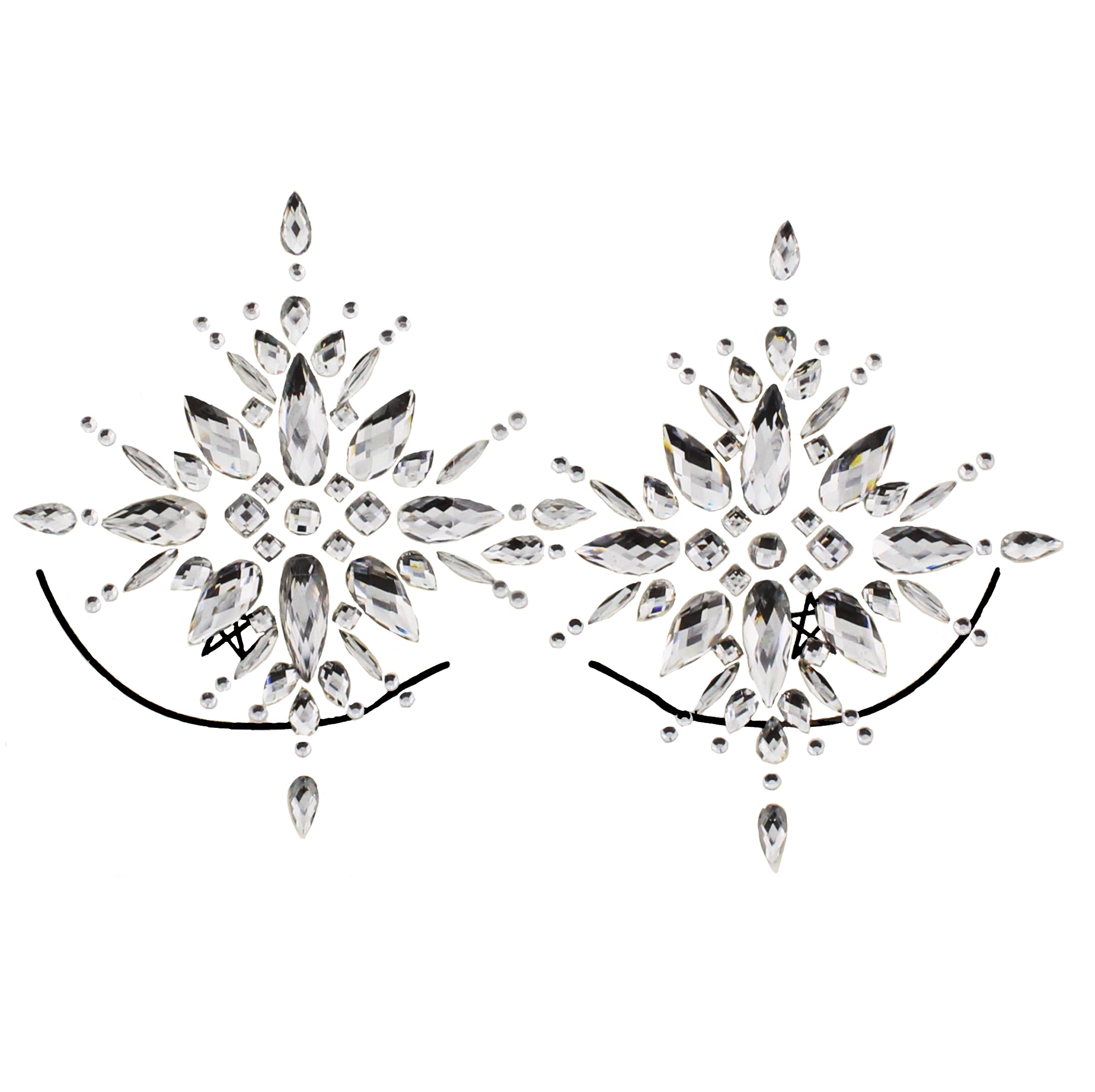 Crystal Boob Gems/ Jewels - Style E