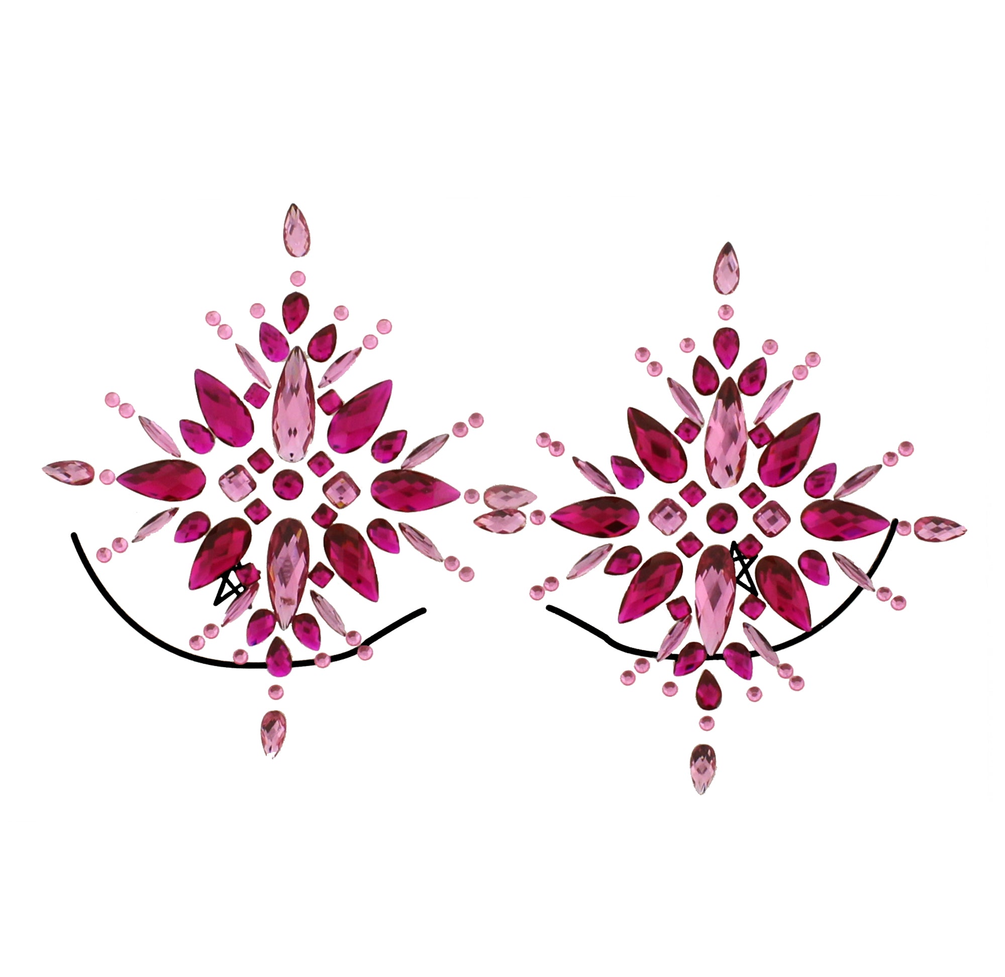 Crystal Boob Gems/ Jewels - Style E