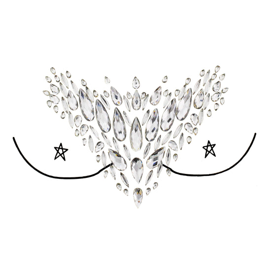 Crystal Boob Gems/ Jewels - Style F