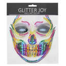 Scary Skeleton Rainbow Face Gems Set