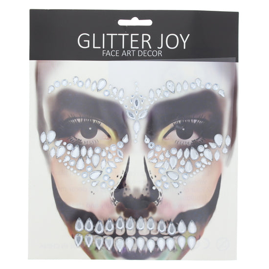 Skeleton Clear Face Gems Set