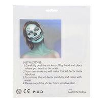 Skeleton Clear Face Gems Set