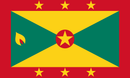 Grenada Flag with Brass Eyelets