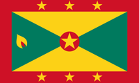 Grenada Flag with Brass Eyelets