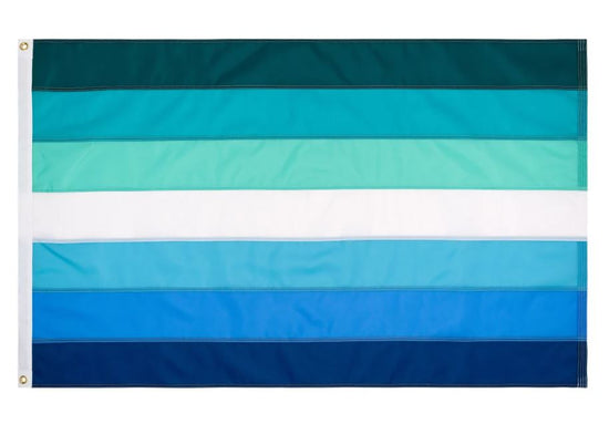 Gay Men's Flag with Brass Eyelets