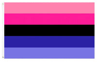 Omnisexual Flag with Brass Eyelets