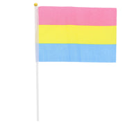 Handheld 30 x 16.5cm Pansexual Flag