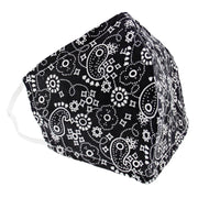 Paisley Print Cotton Face Mask