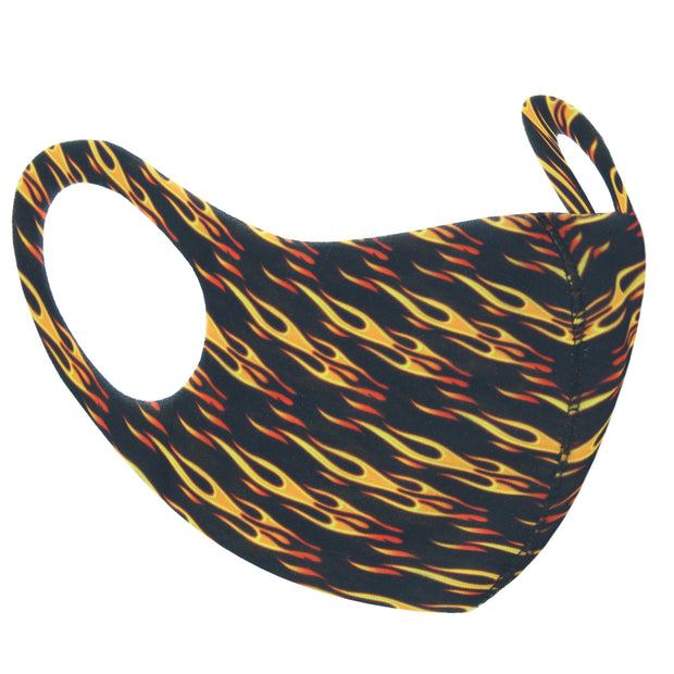 Flame Print Value Face Mask