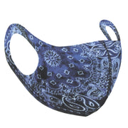 Acid Wash Retro Paisley Print Value Face Mask