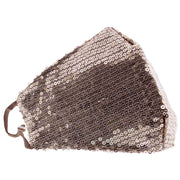 Shiny Sequins on Mesh Cotton Face Mask