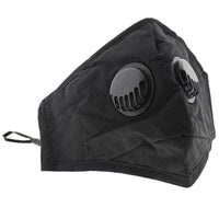 Cotton Face Mask with Double Valve & Filter