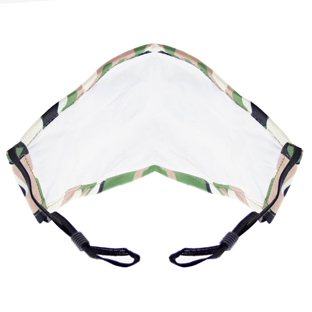 Camouflage Cotton Face Mask with Valve