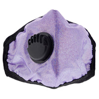 Glitter Cotton Face Mask with Valve