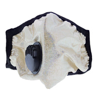 Glitter Cotton Face Mask with Valve