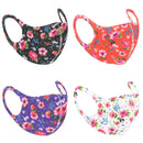 Assorted Floral Print Value Face Masks