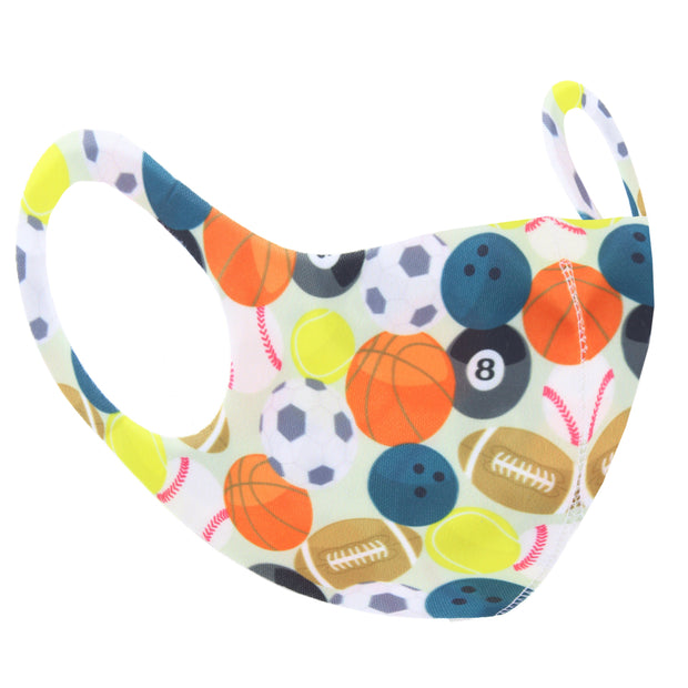 Assorted Sports Themed Value Face Masks