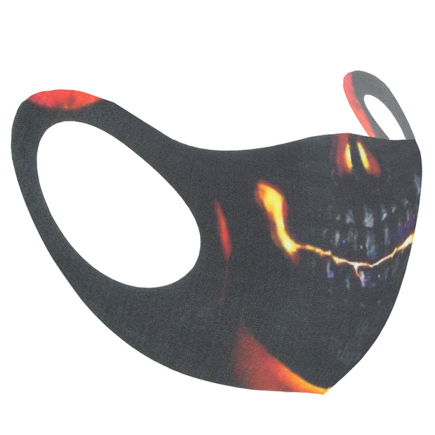 Fire in Skull Value Face Mask