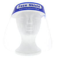 Full Face Shield on Foam Headband (No Glasses)